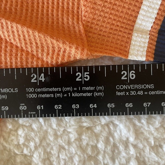 Recycled Karma Women's Large Syracuse Orange Football Fan Long Sleeved Tee Shirt - Picture 5 of 6